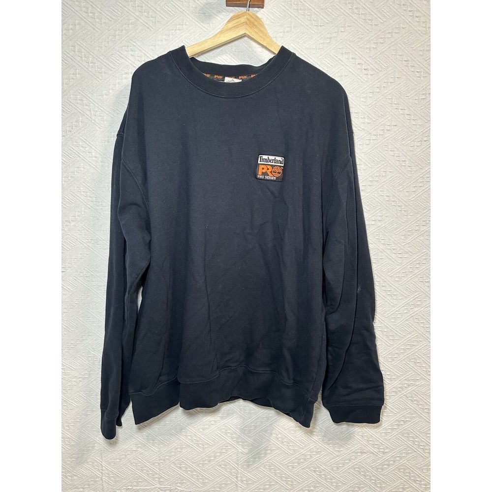 Timberland PRO Series Sweatshirt NAVY‎ Sz XL Utility Workwear Y2K